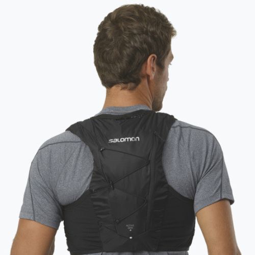 Salomon Active Skin 4 Set Laufrucksack schwarz