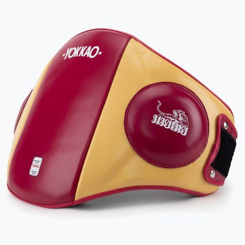 YOKKAO Schlagtraining Gürtel rot/gelb BYPL-21