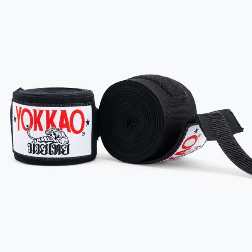 Boxbandagen YOKKAO Premium schwarz HW-2-1