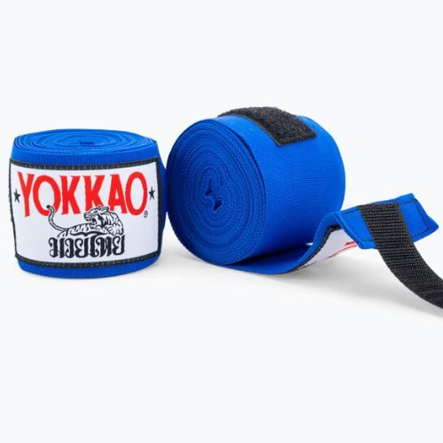 Boxbandagen YOKKAO Premium blau HW-2-3