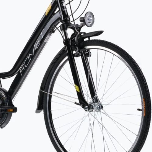 Trekkingrad Damen Romet Gazela schwarz-gelb R22A-TRE-28-19-P-468