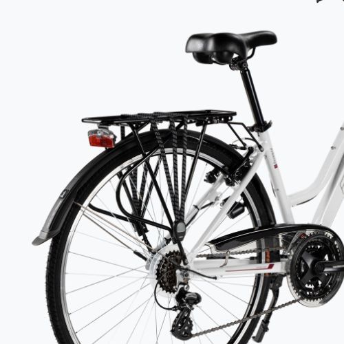 Trekkingrad Damen Romet Gazela weiß-violett R23A-TRE-28-17-2866A