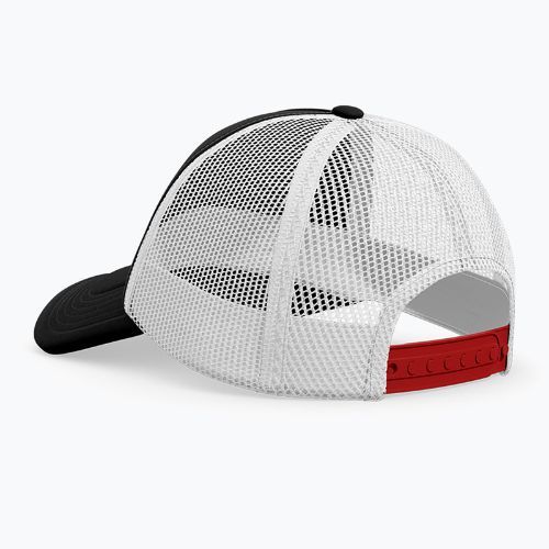 Mütze HUUB Running Baseball schwarz-weiß A2-RBC