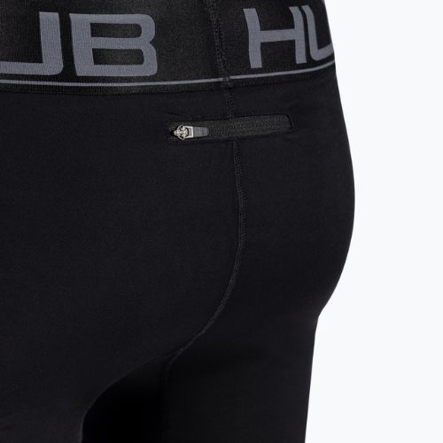 Compression Legging Herren HUUB Compression Tights schwarz COMTIGHT