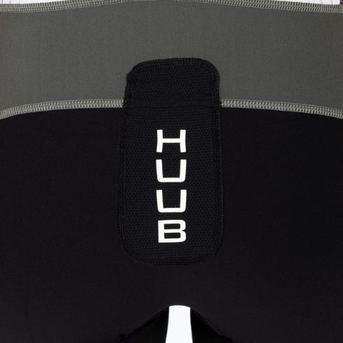 Triathlonanzug Damen HUUB Anemoi Aero Tri Suit schwarz-weiß ANELCSW