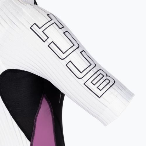 Triathlonanzug Damen HUUB Anemoi Aero Tri Suit schwarz-weiß ANELCSW