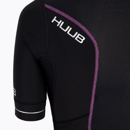 Triathlonanzug Damen HUUB Aura Long Course Tri Suit schwarz AURLCS