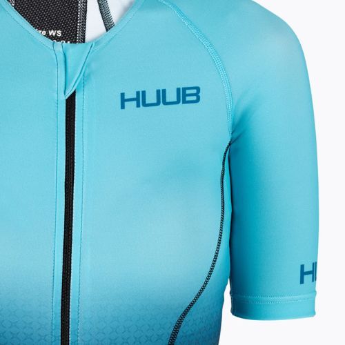 Triathlonanzug Damen HUUB Commit Long Course Suit schwarz-blau COMWLCS