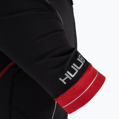 Triathlonanzug Herren HUUB Race Long Course Tri Suit schwarz-rot RCLCS