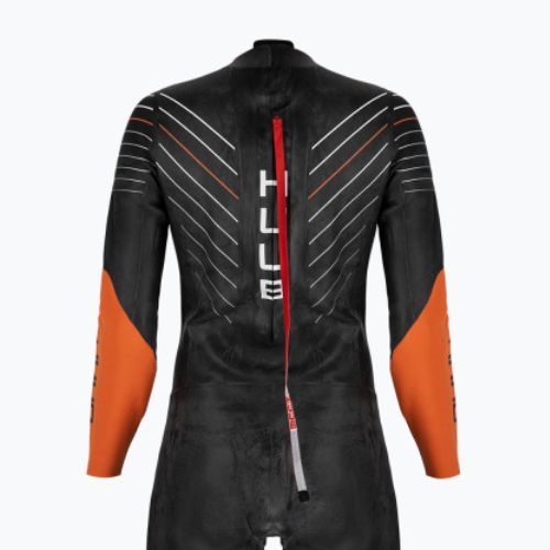 Triathlon neoprenanzug Herren HUUB Araya 2:4 schwarz-orange ARAYA