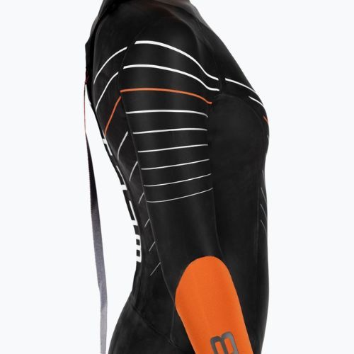 Triathlon neoprenanzug Damen HUUB Araya 2:4 schwarz-orange ARAYAW