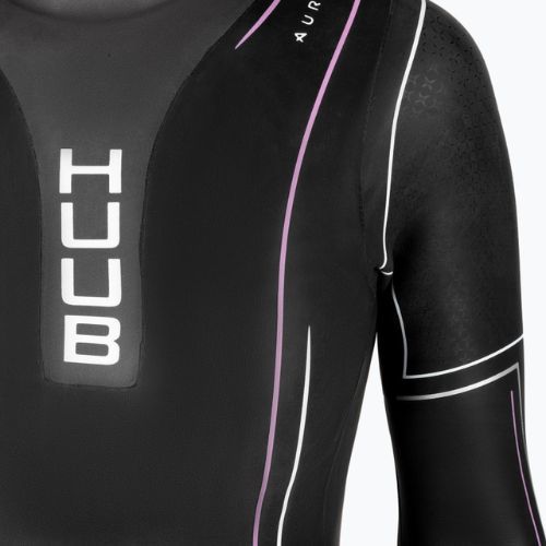 Triathlon neoprenanzug Damen HUUB Aura 2 3:3 schwarz AUR233