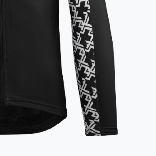 Radtrikot ASSOS Mille GT Spraing Fall LS schwarz