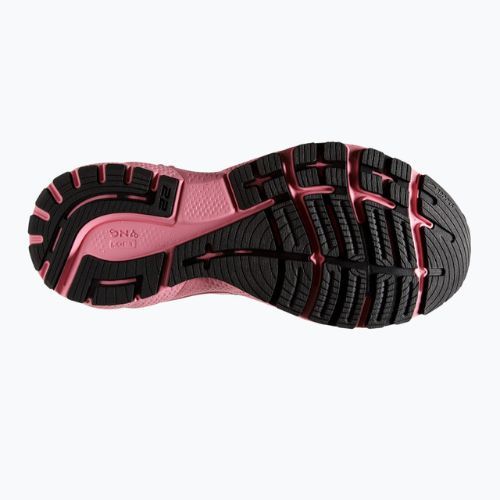 Laufschuhe Damen Brooks Adrenaline GTS 22 schwarz-rosa 123531B54
