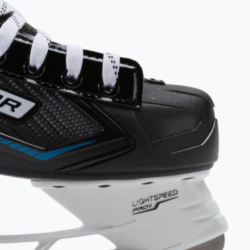 Eishockey-Schlittschuhe Herren Bauer X-LP schwarz 158938-7R