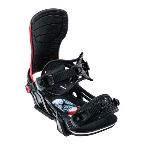 Snowboardbindungen Ben Metal Transfer schwarz-rot 22BN7-BKRED