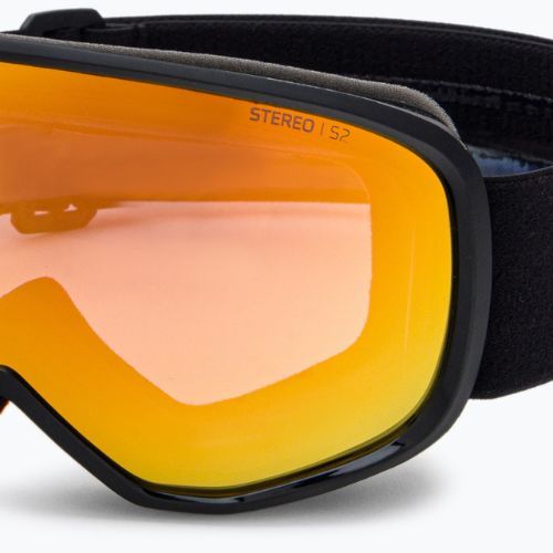Skibrille Atomic Count S Stereo black/yellow stereo AN51654
