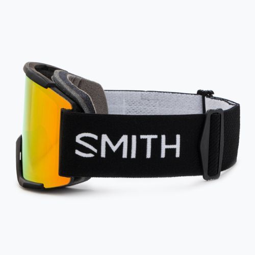 Skibrille Smith Squad XL black/chromapop everyday red mirror M675