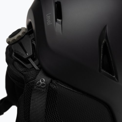 Skihelm Smith Level schwarz E629