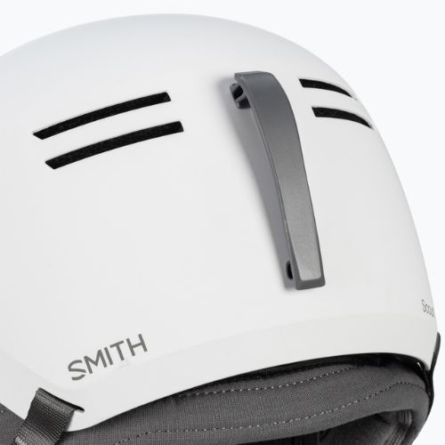 Skihelm Smith Scout weiß E63