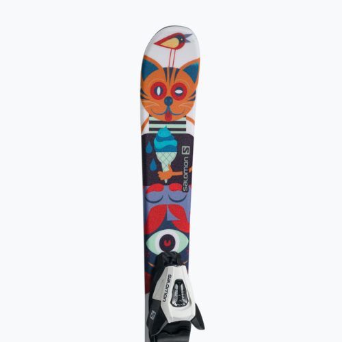 Ski Kinder Salomon T1 XS + C5 bunt L48911