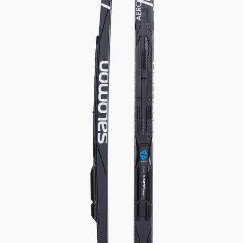 Langlaufski Salomon Aerp 9 Eskin + Prolink Shift schwarz-blau L413472