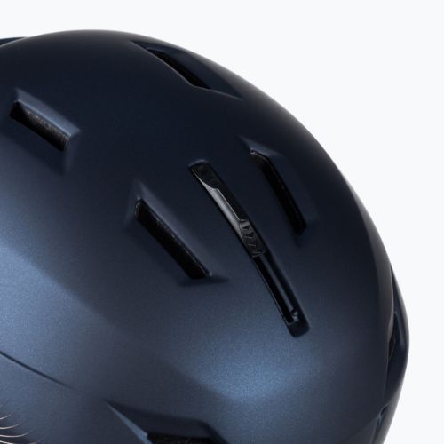 Skihelm Damen Salomon Icon LT Visor Photo Sigma S1-S3 dunkelblau L415298