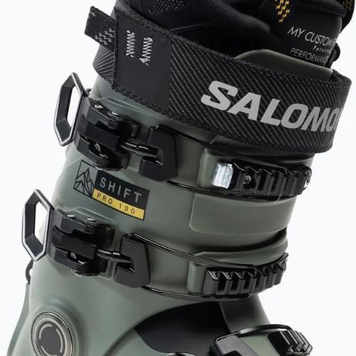 Skischuhe Herren Salomon Shift Pro 100 AT grün L478