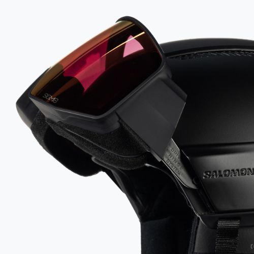 Skihelm Salomon Driver Prime Sigma Plus+el S2/S2 schwarz L4719