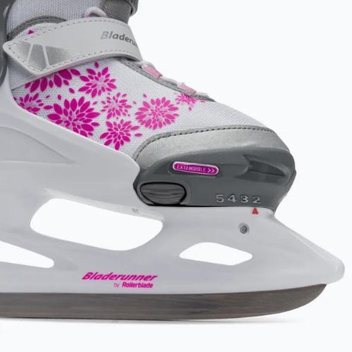 Schlittschuhe Bladerunner Micro Ice G weiß-rosa