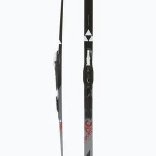 Langlaufski Fischer Sports Crown EF Mounted schwarz-silber NV4422