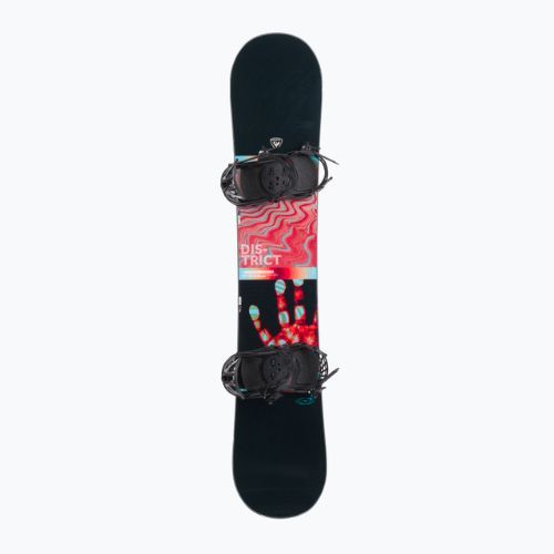 Snowboard Rossignol District Infrablack Wide + Battle XL black/red