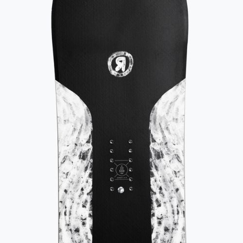Snowboard RIDE Smokescreen schwarz-weiß 12G24