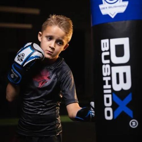 Boxhandschuhe Kinder DBX BUSHIDO ARB-47v1 blau