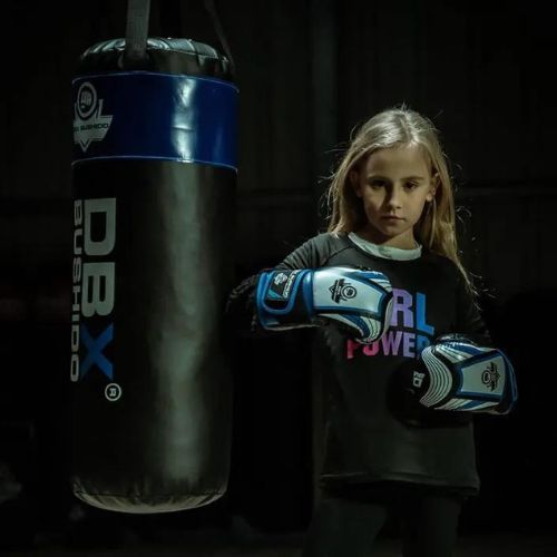 Boxhandschuhe Kinder DBX BUSHIDO ARB-47v1 blau