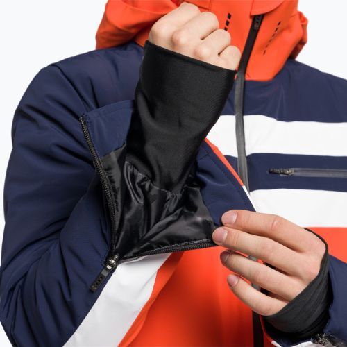 Skijacke Herren Descente Carter 3 orange DWMUGK23
