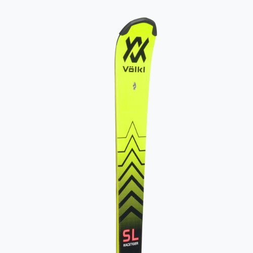 Ski Kinder Völkl Racetiger JR Pro+7. VMotion JR gelb-schwarz 122467/6262T1.VA