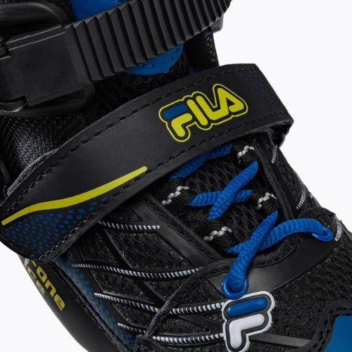 Schlittschuhe für Kinder FILA X-One blue/lime