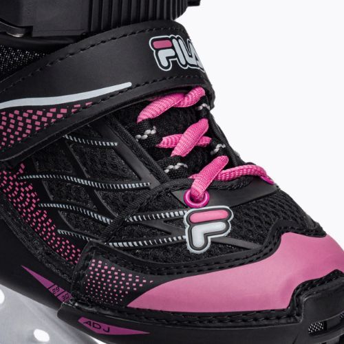 Schlittschuhe für Kinder FILA X-One G black/pink