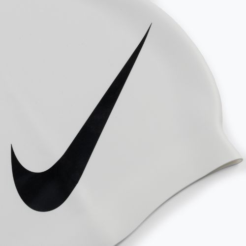 Nike Big Swoosh Badekappe weiß NESS8163-100