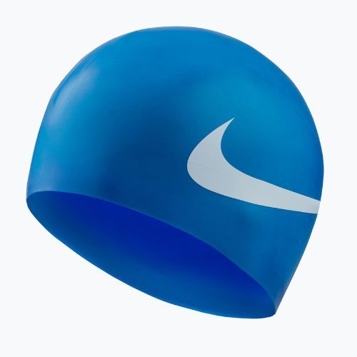 Nike Big Swoosh blau Badekappe NESS8163-494