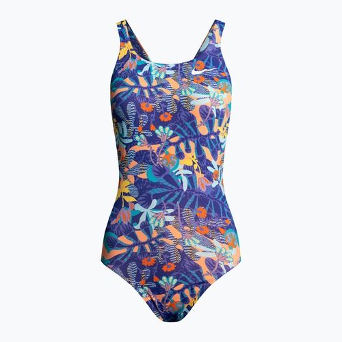Einteiliger Damen-Badeanzug Nike Multiple Print Fastback lila NESSC050-593