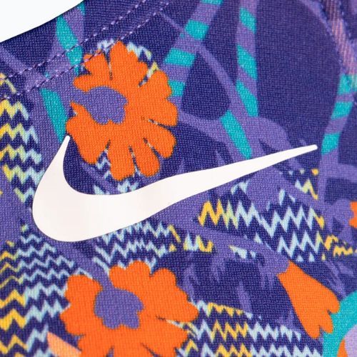 Einteiliger Damen-Badeanzug Nike Multiple Print Fastback lila NESSC050-593