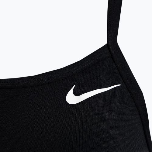 Damen-Badeanzug einteilig Nike Multiple Print Racerback Splice One schwarz NESSC051-001