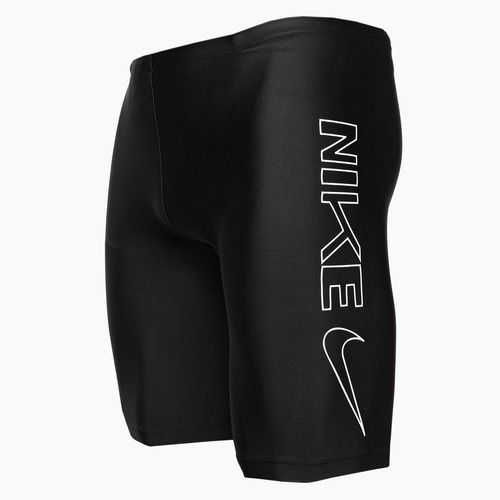 Badehose Jammer Herren Nike Multi Logo Jammer Jet Black NESSC588
