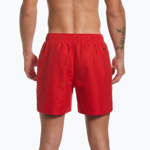 Herren Nike Swoosh Break 5" Volley Badeshorts rot NESSC601-614
