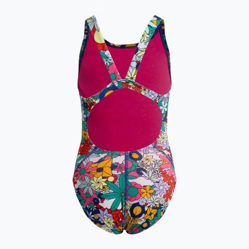 Einteiliger Badeanzug Kinder Nike Multiple Print Fastback Lapis NESSC76