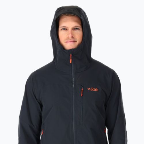 Herren Softshelljacke Rab Torque grau QWS-57