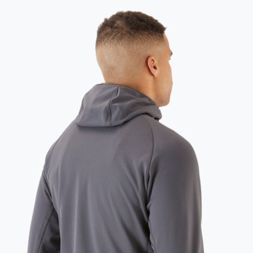 Herren Fleece-Sweatshirt Rab Superflux Hoody grau QFE-89