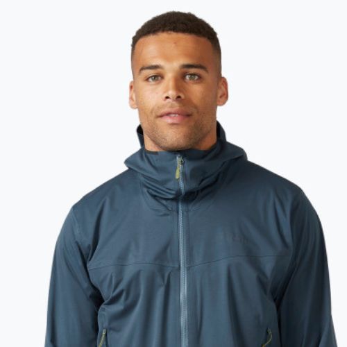 Regenjacke Herren Rab Kinetic 2. dunkelblau QWG-74